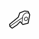 Mopar 1RW76DK2AB Recline Handle, Beige, Front Passenger Side