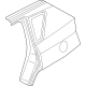 Mopar 68001972AF Quarter Panel, Rear Outer Passenger Side