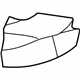 Mopar SK441L5AA Seat Cover, Taupe, Rear Passenger Side