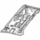 Mopar 68358136AA Floor Pan, Front Passenger Side