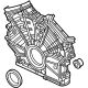 Mopar 68504217AA Front Cover, Upper Passenger Side