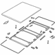 Mopar 68144685AH Tonneau Cover, Rear