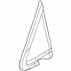 Mopar 68227746AE Glass Assembly, Front Passenger Side