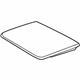 Mopar 68274064AB Sunroof Glass, Front