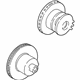Mopar 52007715 Hub & Rotor, Front