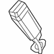 Mopar 7KA40TX7AA Buckle End, Rear