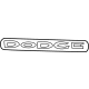 Mopar 68092603AA Nameplate, Front