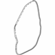 Mopar 68242104AA Door Weatherstrip, Front Outer Passenger Side