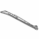 Mopar 68242116AB Front Weatherstrip, Passenger Side