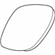 Mopar 68050297AA Mirror Glass, Front Driver Side
