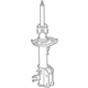 Mopar 68257664AB Strut, Front Passenger Side