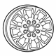 Mopar 6MH983Z0AA Wheel, Alloy