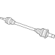 Mopar 68380008AB Axle Assembly, Rear Passenger Side
