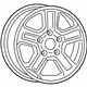 Mopar 6PJ78VXWAA Wheel, Alloy, Gloss Black