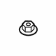 Mopar 68134490AA Lower Control Arm Nut, Rear