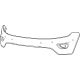 Mopar 68312862AA Bumper Cover, Front Upper