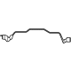 Mopar 68566892AA Cushion Frame Brace