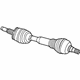 Mopar 68342109AA Axle Assembly, Rear Driver Side