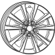 Mopar 1XC16GSAAD Wheel, Alloy