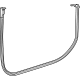 Mopar 68271733AA Door Weatherstrip, Front Driver Side