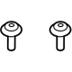 Mopar 6107066AA Reinforcement Screw, Rear Passenger Side