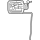 Mopar 68461182AA Fuel Pocket, Rear