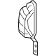 Mopar 68440105AA Tail Lamp Pocket, Rear Passenger Side