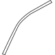 Mopar 68285789AG Upper Molding, Front Driver Side