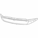 Mopar 6VU39TZZAA Grille Surround, Front