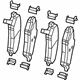 Mopar 68225170AF Brake Pads, Front