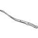 Mopar 68505530AA Wiper Arm, Front Passenger Side