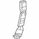 Mopar 6JW96XXXAA Buckle End, Beige/Black, Rear
