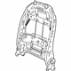 Mopar 68471674AA Seat Back Frame, Front