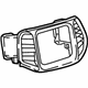 Mopar 5UT62DX8AB Center Bezel, Black, Upper