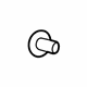 Mopar 68261787AA Release Handle Screw, Lower