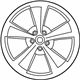 Mopar 68214367AA Wheel, Alloy