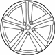 Mopar 5LC46JXYAA Wheel, Alloy