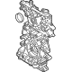 Mopar 68599165AA Timing Cover