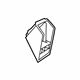 Mopar 68359300AA Coat Hook Bracket, Passenger Side