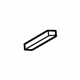 Mopar 68199882AB Windshield Pillar Trim Clip, Upper