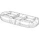 Mopar 68612780AA Seat Cushion Pad