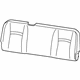 Mopar 1NM96DK2AA Seat Back Cover, Beige, Rear