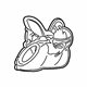 Mopar 68394688AA Emblem, Front Driver Side