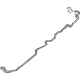 Mopar 68415443AF Heater Pipe