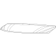 Mopar 68185639AC Hood, Front
