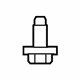 Mopar 6511941AA Transmission Support Bolt