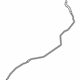 Mopar 68322261AA Heater Hose