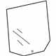 Mopar 68280920AC Door Glass, Rear Passenger Side