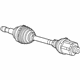 Mopar 68520294AB Drive Axle, Front Passenger Side