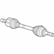 Mopar 68520295AC Drive Axle, Front Driver Side